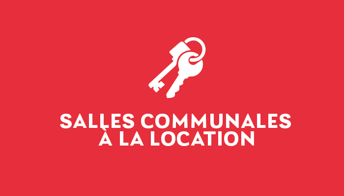 Salles communales à la location