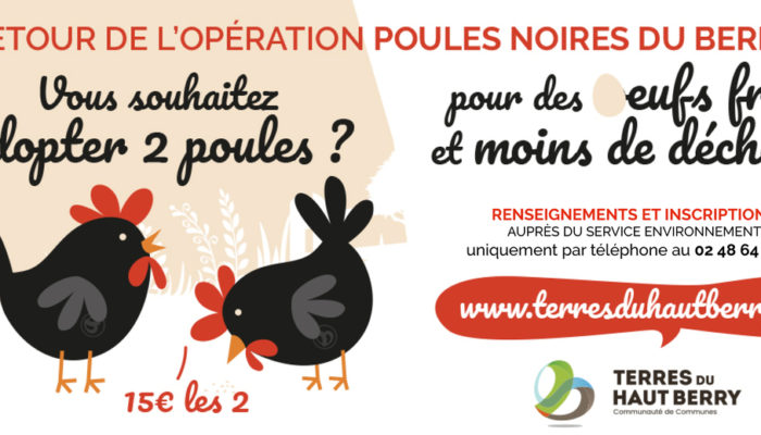 Retour de l’opération « Poules noires du Berry »