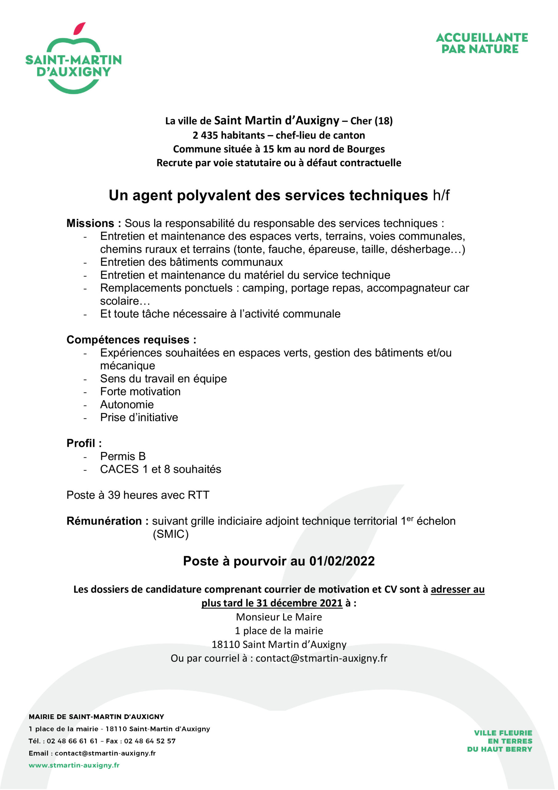 OFFRE EMPLOI 