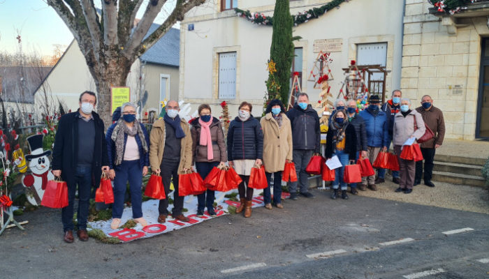 154 colis de Noël distribués