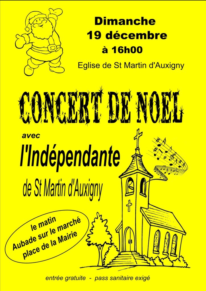 Affiche concert indépendante