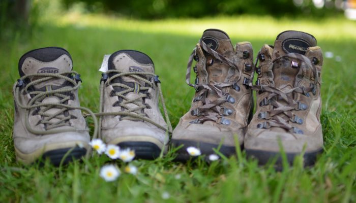 Randonnée et footing de la forêt