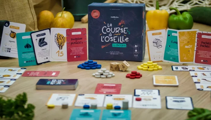 Le jeu de la course à l’oseille est en bibliothèque