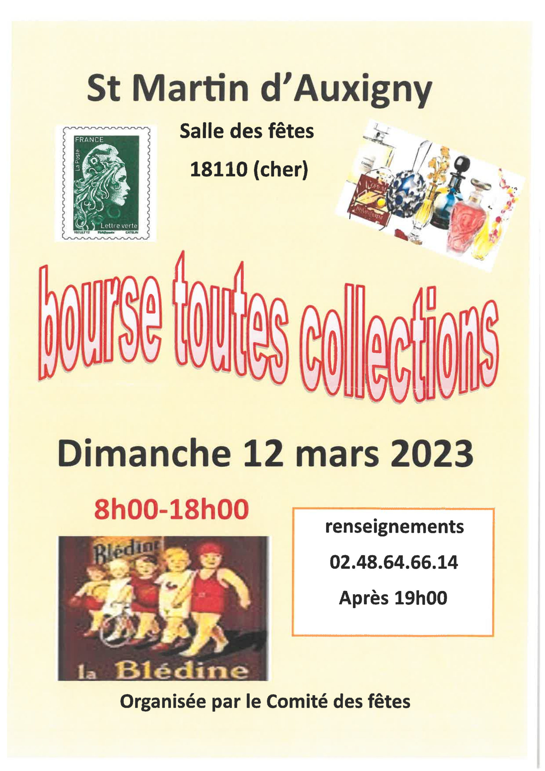 Bourse toutes collections le dimanche 12 mars 2023