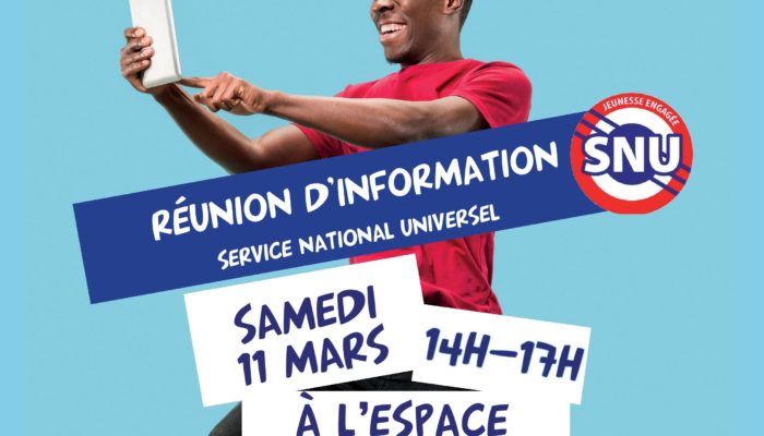 Programmation de l’espace jeunes : réunion information SNU