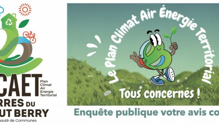 Plan Climat-Air-Énergie Territorial (PCAET) : Donnez votre avis sur le projet du territoire !