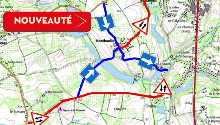 Modification temporaires de circulation