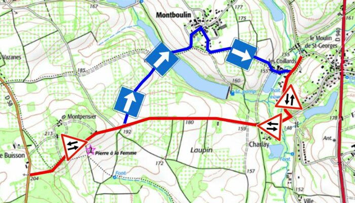 [Travaux dans le bourg] : Modifications temporaires de circulation