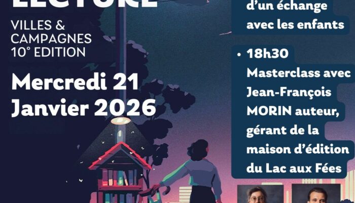 Les Nuits de la lecture reviennent du 21 au 25 janvier 2026