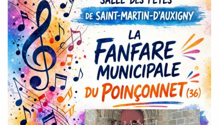 Concert de la fanfare Municipale Du Poinçonnet