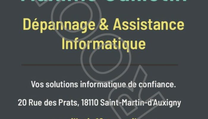 Maxime Guillotin – Dépannage & Assistance Informatique