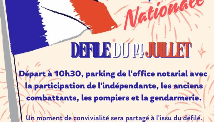 Défilé du 14 juillet à Saint-Martin