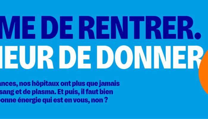 Collecte de don de sang