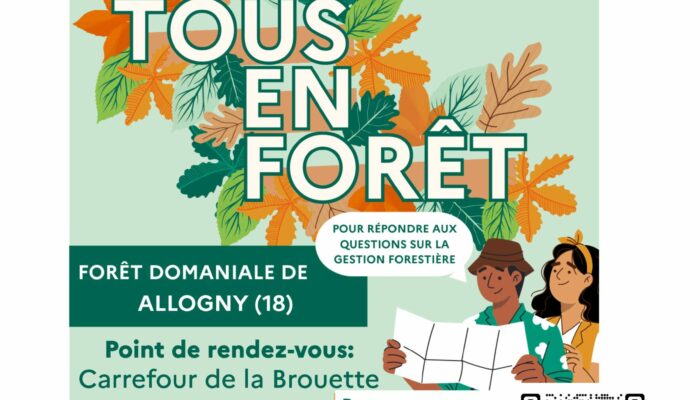 Visite commentée en forêt domaniale d’Allogny