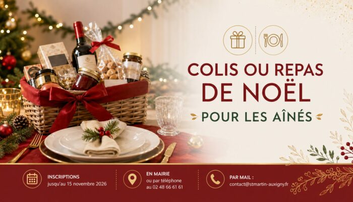 Noël des aînés : les inscriptions sont ouvertes jusqu&rsquo;au 14 novembre