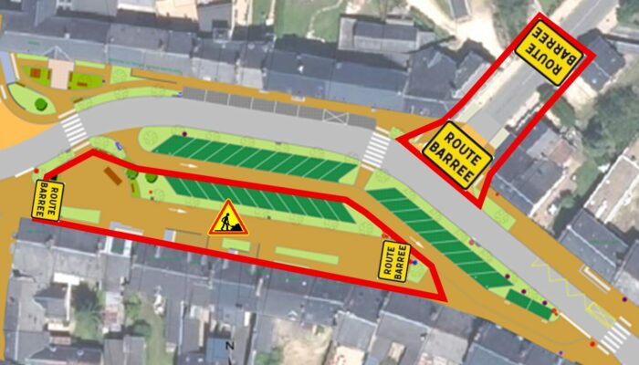 Travaux au centre-bourg : la route de Quantilly fermée du 12 au 14 octobre